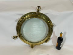 Solid Brass Ships Porthole Highly Polished with Lacquer Finish
