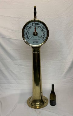 Solid Brass Ships Telegraph By Cory