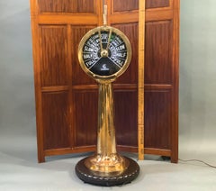 Solid Brass Ships Telegraph by English Maker Chadburns