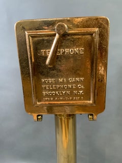 Solid Brass Ships Telephone