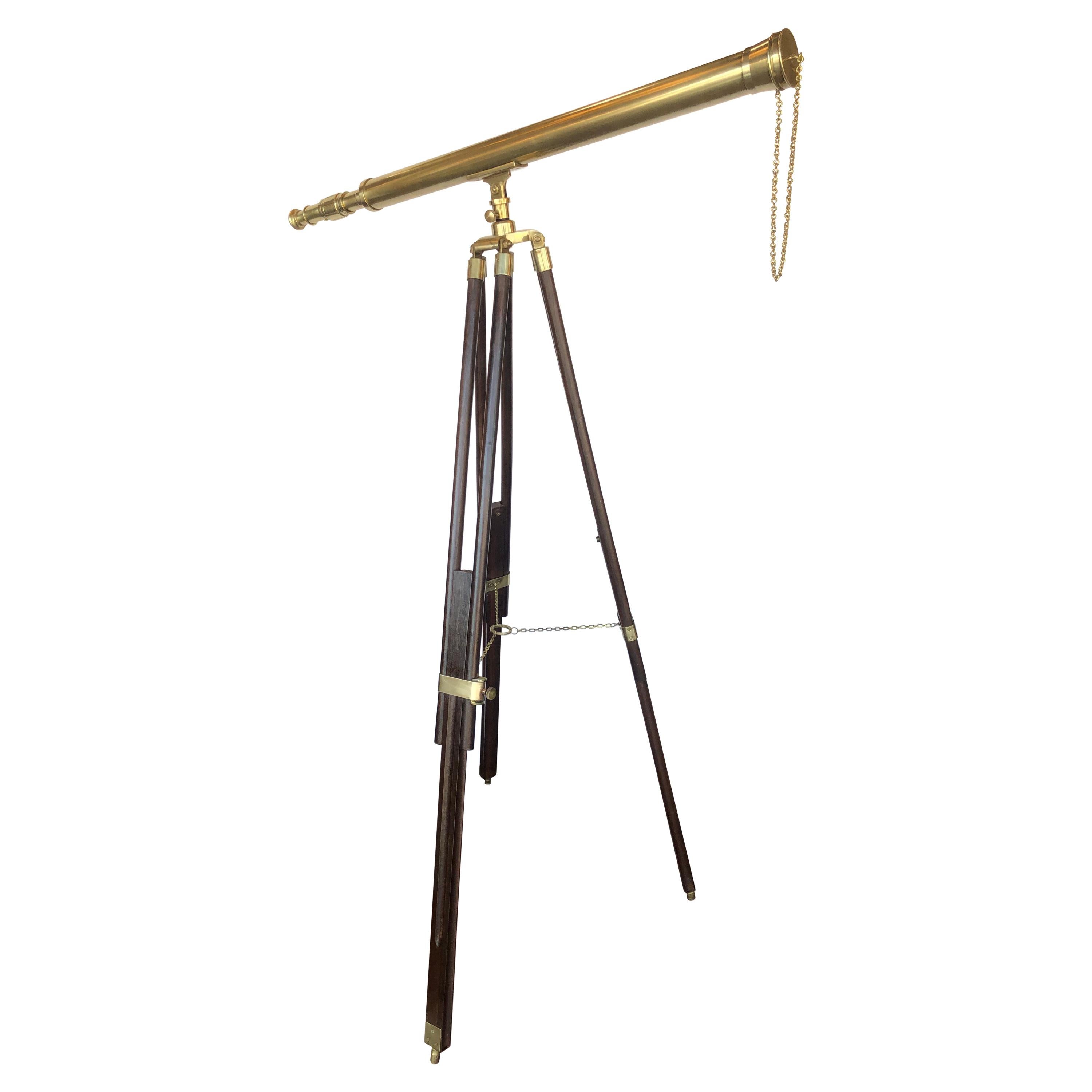 Solid Brass Telescope