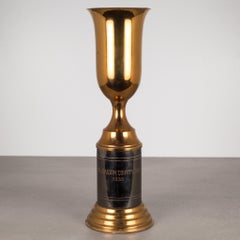 Solid Brass Trophy Loving Cup "San Joaquin County Fair" 1939