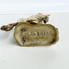 Solid Brass Unicorn Figurine