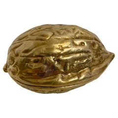 Solid Brass Walnut Shaped Nut Cracker Solid Brass Walnut Shaped Nut Cracker