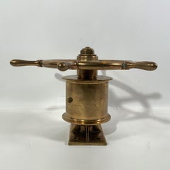 Solid Brass Yacht or Boat Wheel
