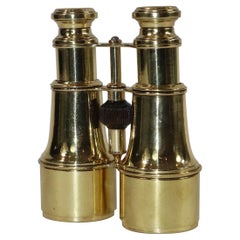 Antique Solid Brass Yachting and Field Binoculars