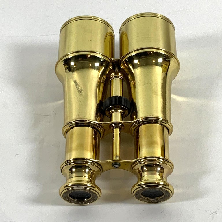 Solid Brass Yachting Binoculars, Circa 1890 For Sale at 1stDibs