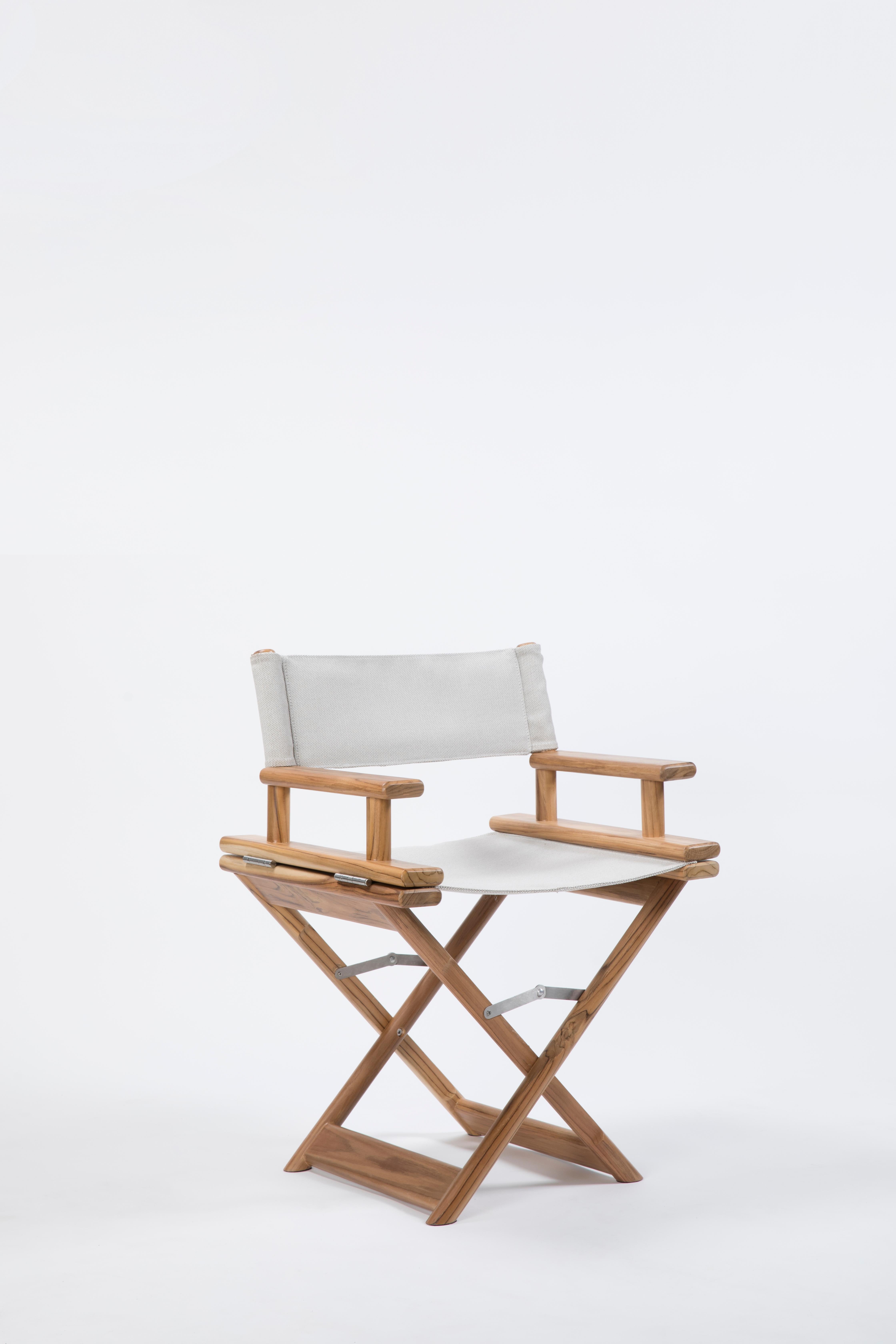 Contemporary Solid Brazilian Wood Chair Honoring Brazilian Filmmaker Glauber Rocha +55design For Sale