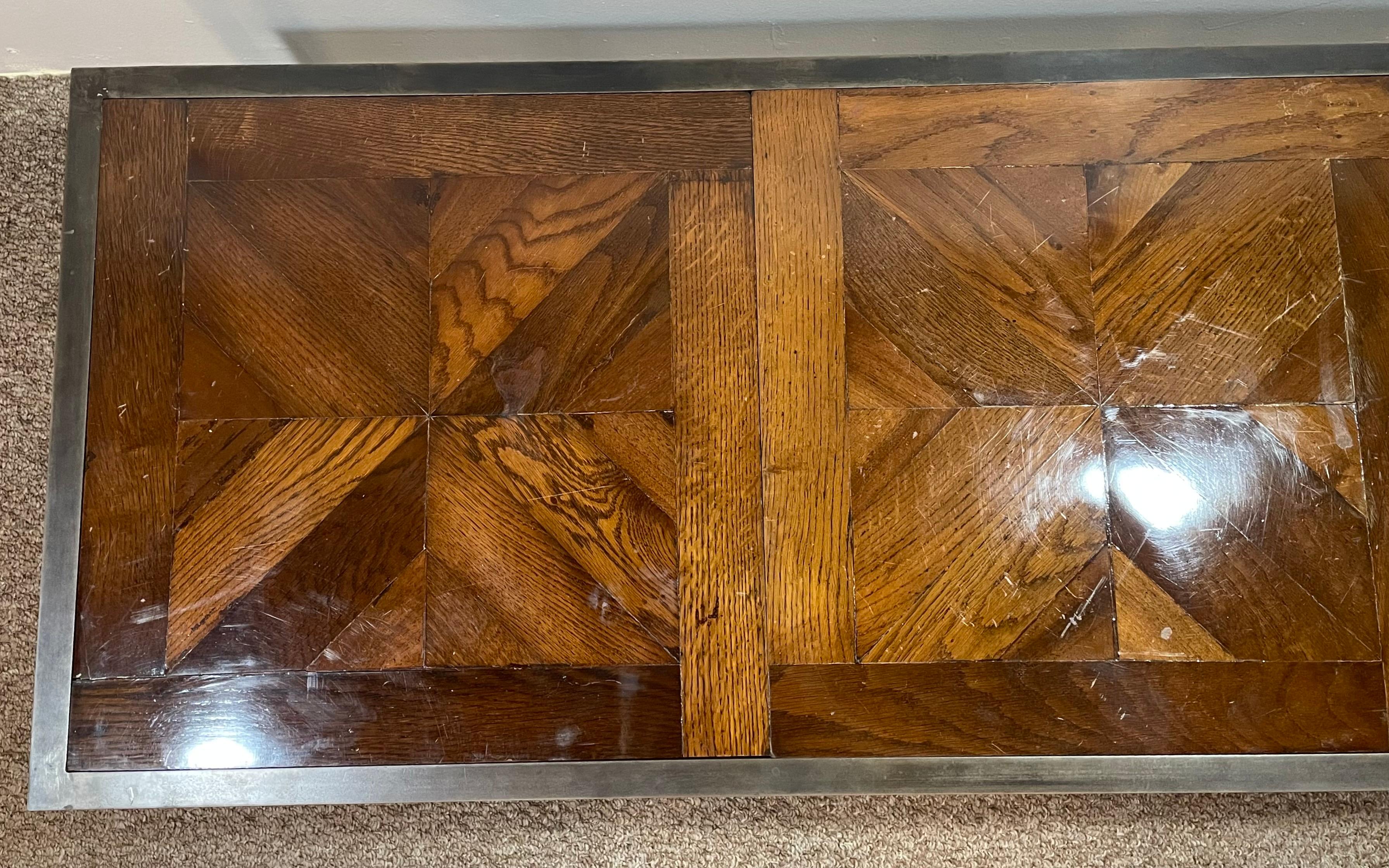 Solid Bronze Based Antique Table top Coffee or Low Table 7