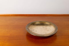 Plat en bronze massif, modèle "B95" par Just Andersen, années 1930