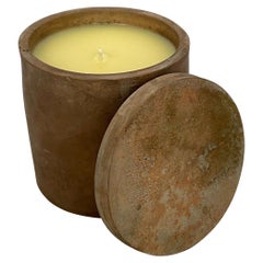 Solid Bronze Gardenia Hand Made Candle #2