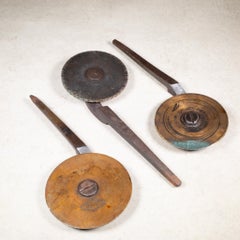 Solid Bronze Hand Embossing Book Tools c.1860-1920