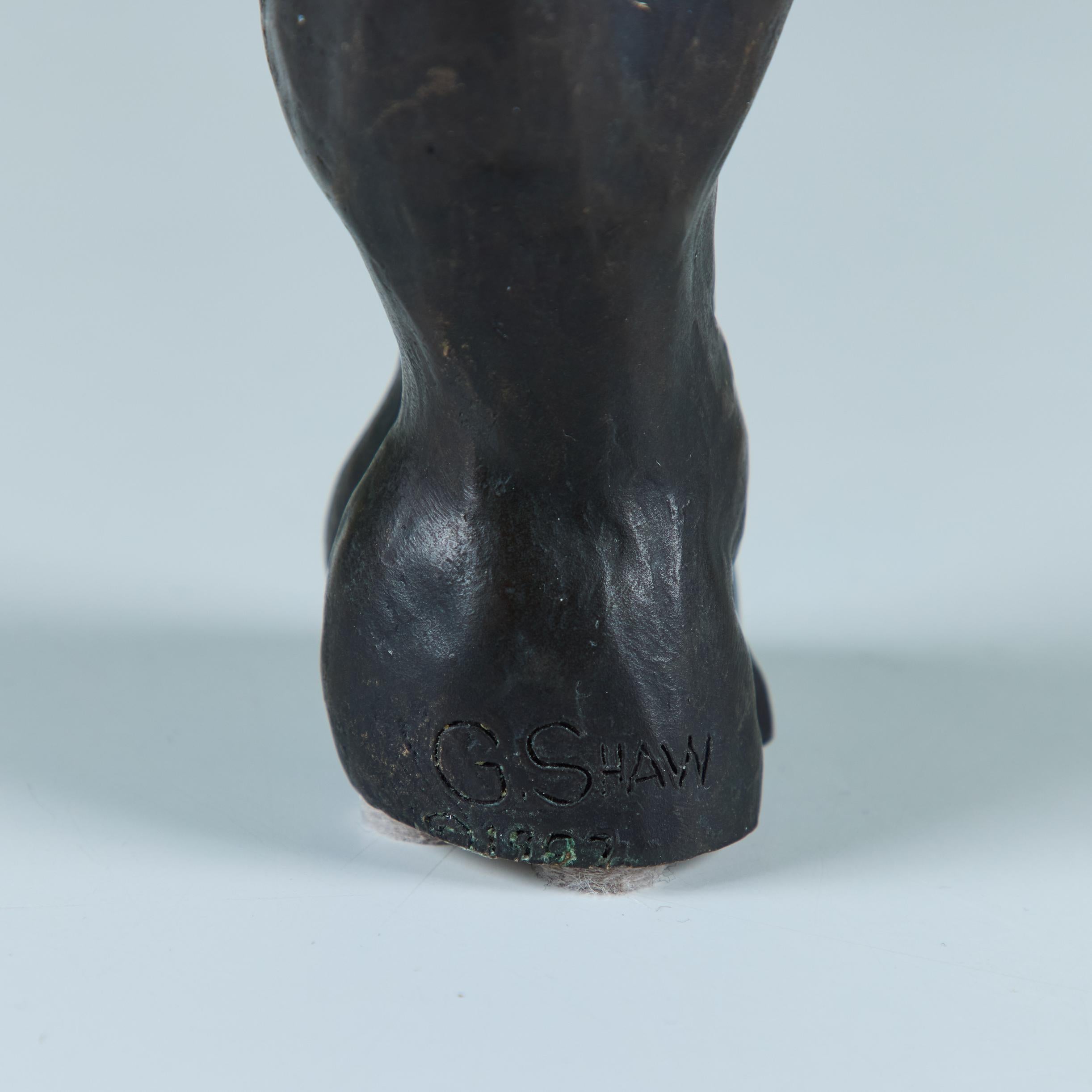 Torso maschile in bronzo massiccio in vendita 6