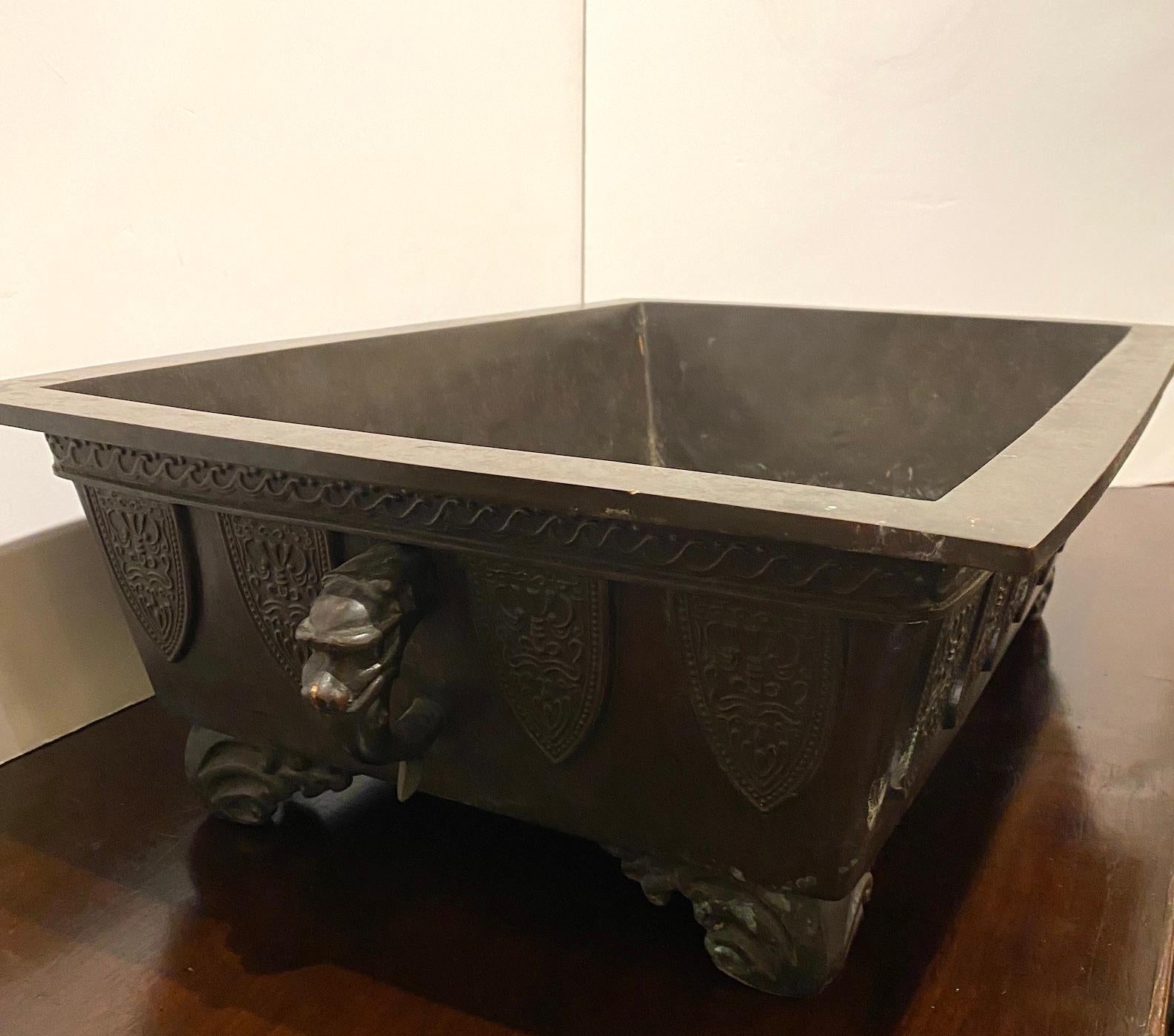 Other Solid Bronze Planter For Sale