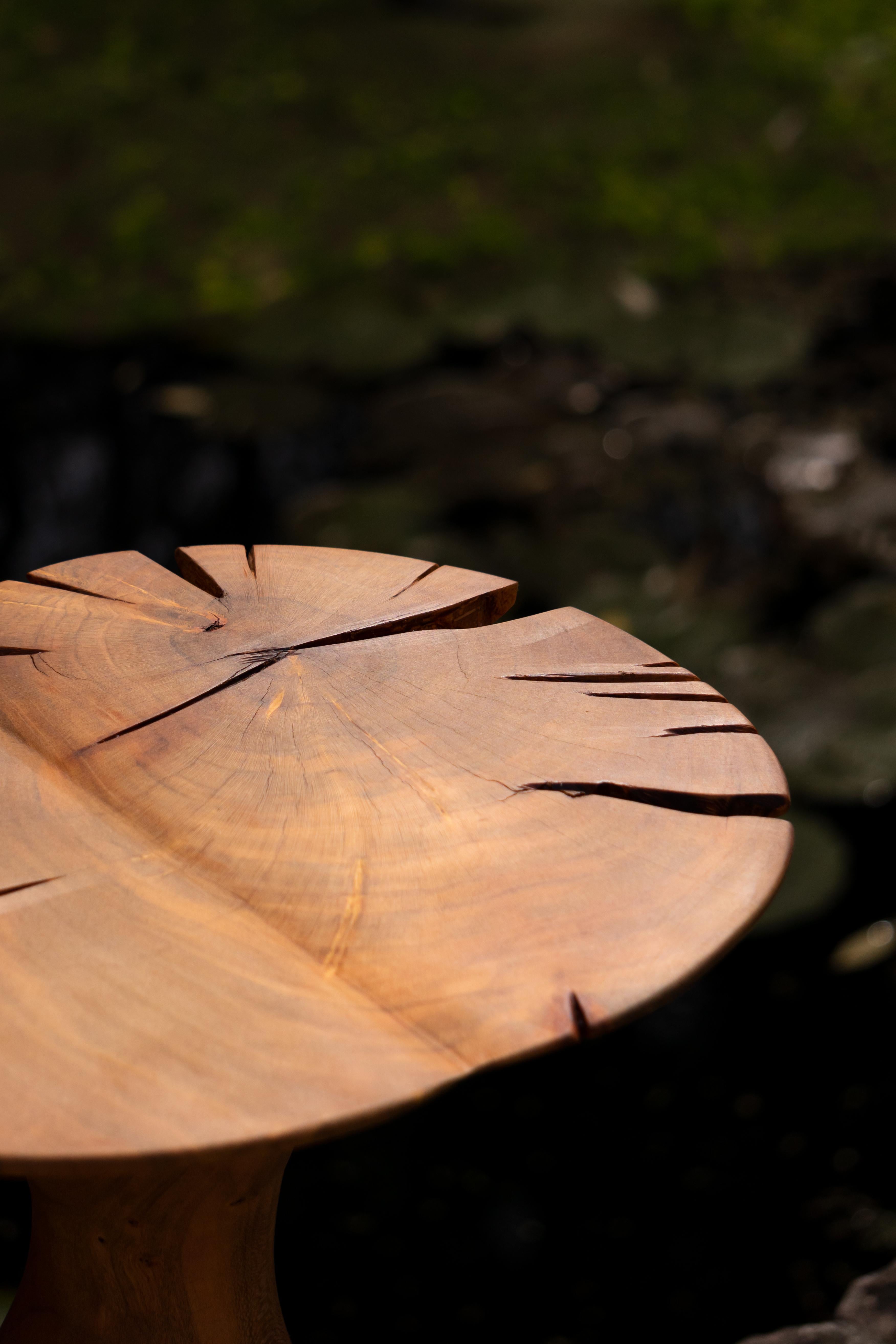 Mesa Auxiliar Colorae de Madera Maciza de Capulín por Sebastián Cappiello en Nuevo estado para la venta en Geneve, CH