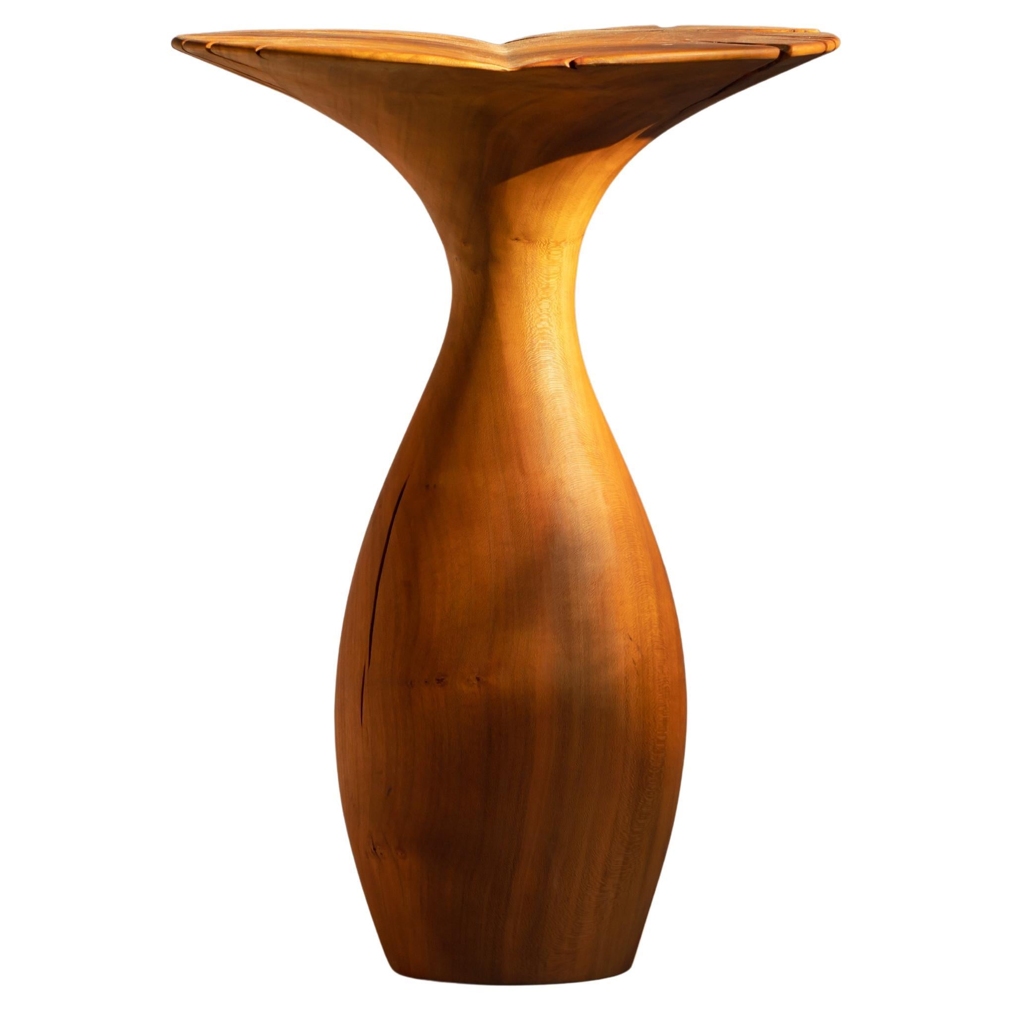 Mesa Auxiliar Colorae de Madera Maciza de Capulín por Sebastián Cappiello en venta
