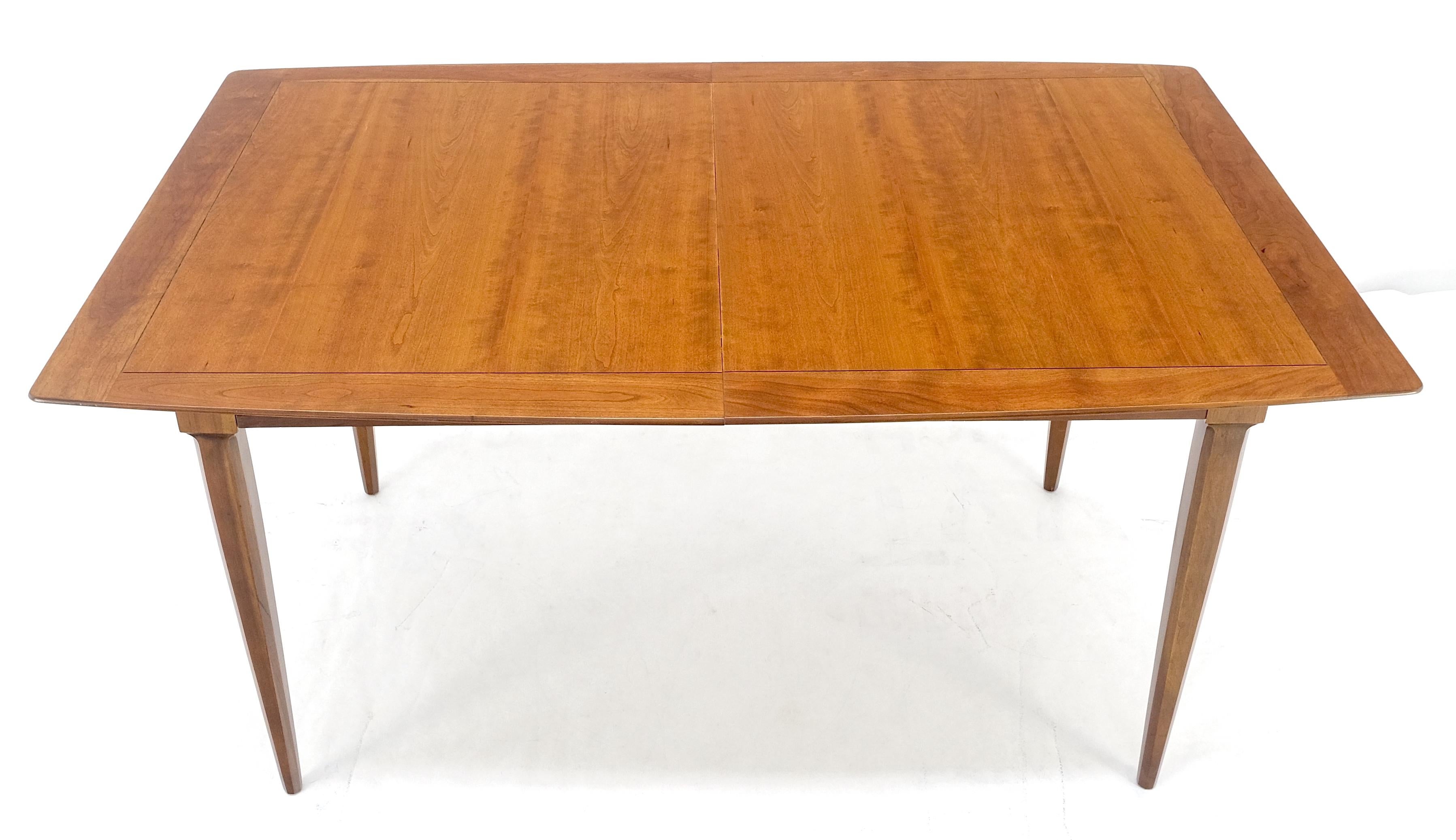 Mid-Century Modern Solid Cherry Boat Shape 3x12