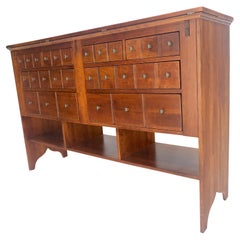 Table d'apothicaire en cerisier massif Console Crédence Buffet MINT