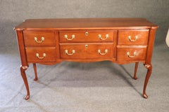 Solid Cherry Queen Anne Harden Sideboard Buffet Server