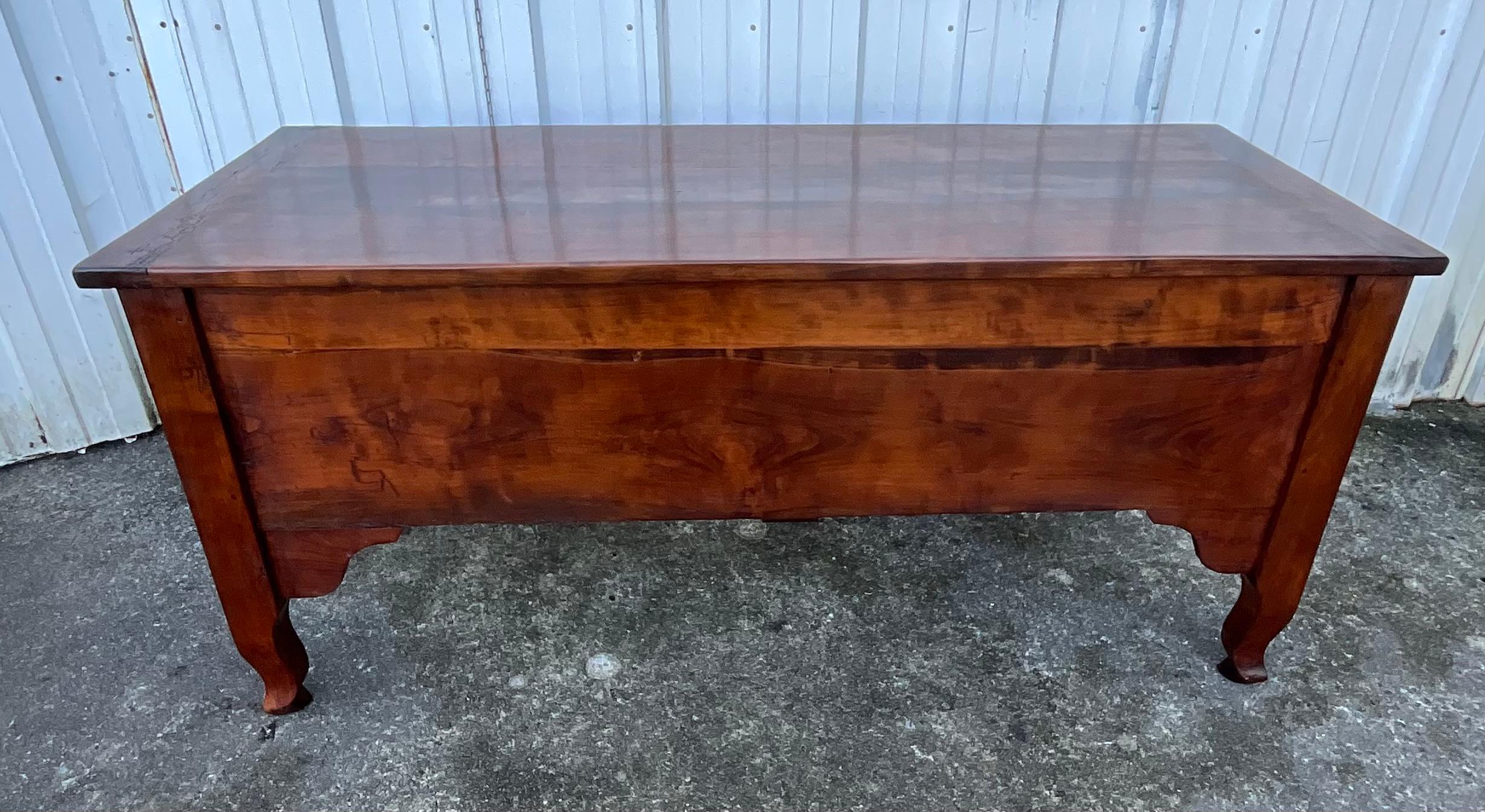 Solid Cherrywood Chest – Late 19th Century For Sale 1