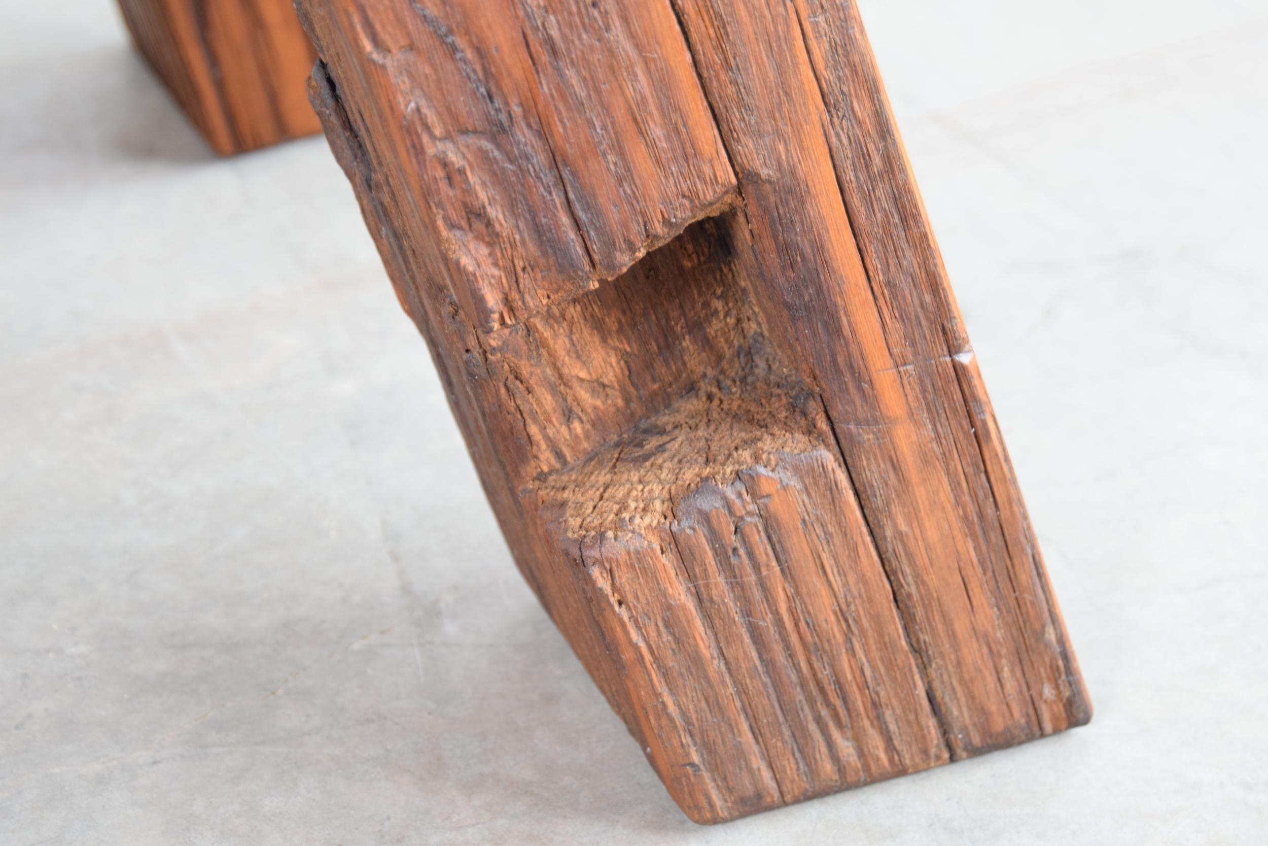 Solid Chestnut Coffee Table or Bench 5