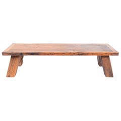 Solid Chestnut Coffee Table or Bench