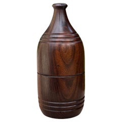 Caja con tapa de cocobolo macizo, Siglo XX