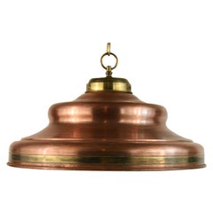 Danish Solid Copper and Brass Pendant Danish Solid Copper and Brass Pendant