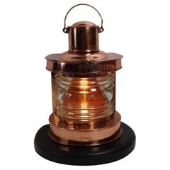 Solid Copper Ships Masthead Lantern