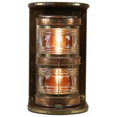 Solid Copper Ship's Lantern