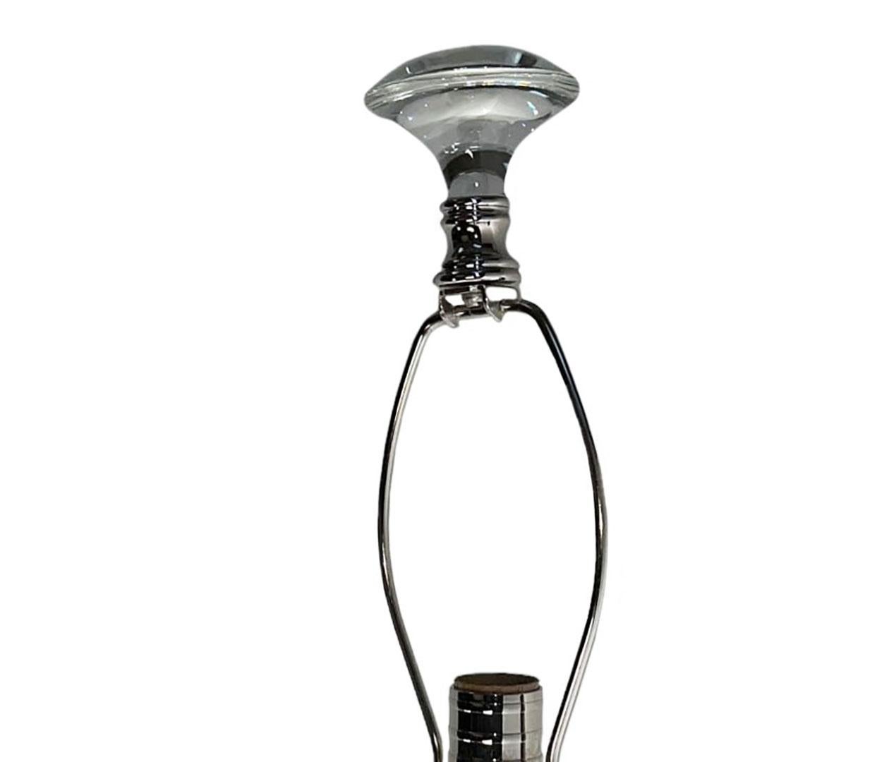 Cristal Lampes cristal massif en vente