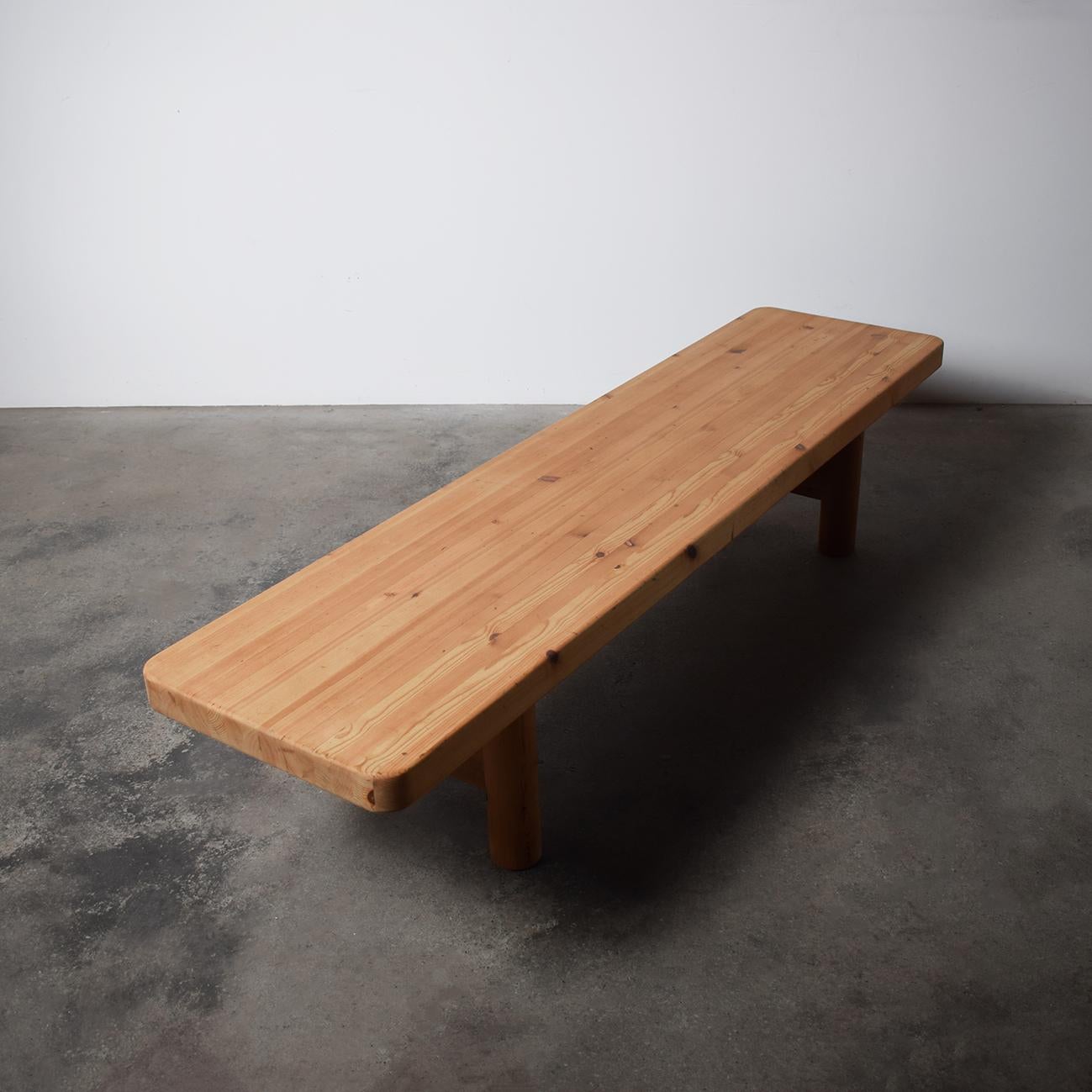 Scandinave moderne Banc danois en pin massif par les architectes Friis & Moltke Nielsen, 1978 en vente