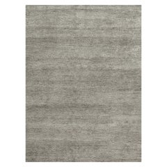 Solid Design Bamboo Silk Rug, Dara from Mehraban