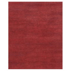 Solid Design Bamboo Silk Rug Dara from Mehraban