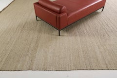 Hanf-Flachgewebe in solidem Design von Mehraban Rugs