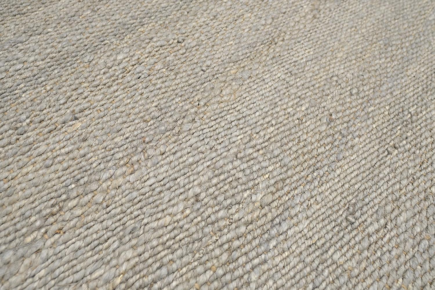 Indiano Solid Design Hemp Flatweave di Mehraban Rugs in vendita
