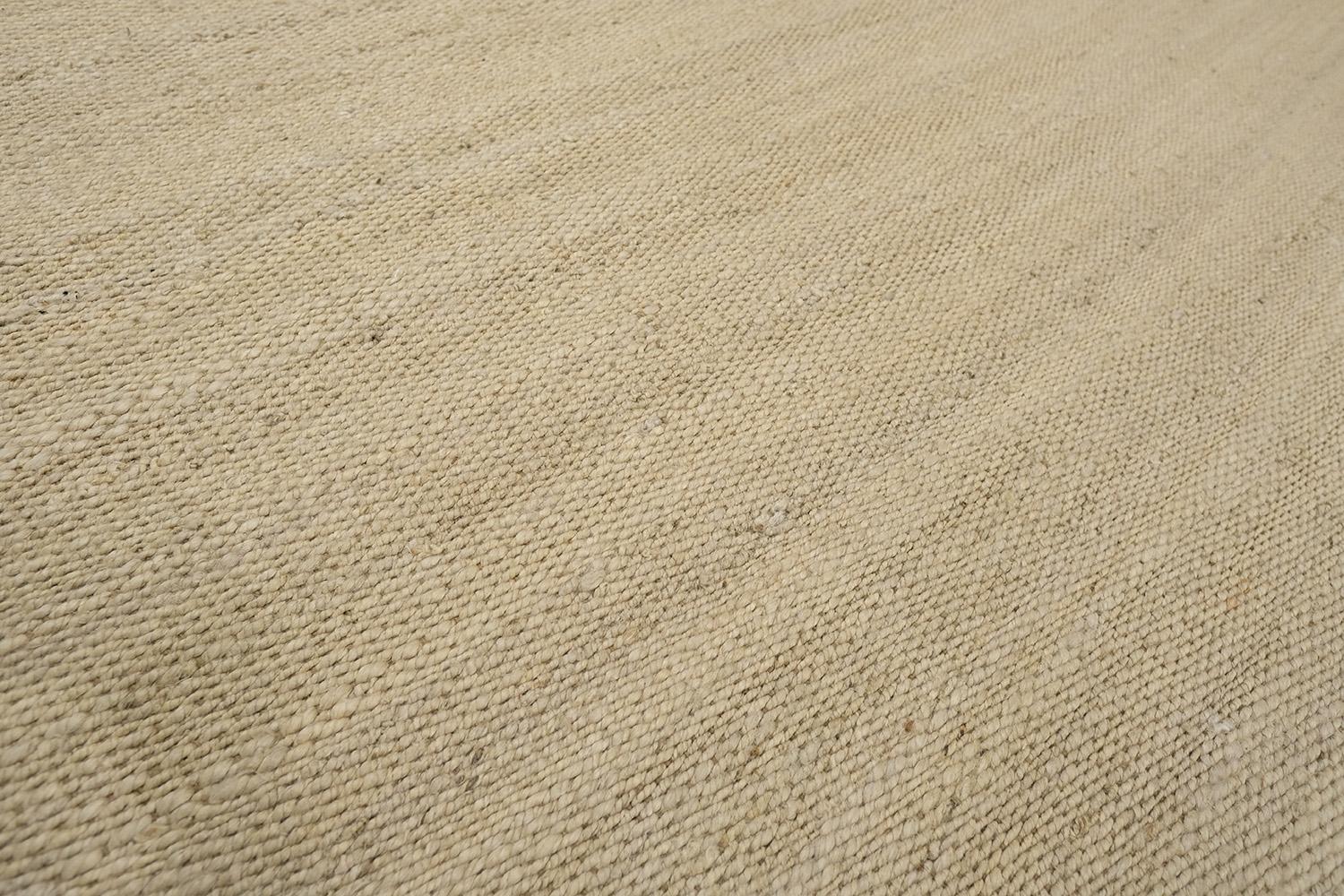 Solid Design Hemp Flachgewebe von Mehraban Teppiche (Hanf) im Angebot
