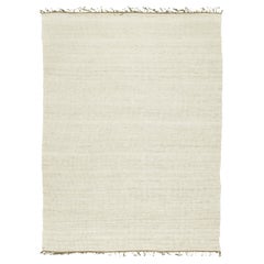 Solid Design Hemp Flatweave by Mehraban Rugs