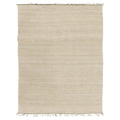 Solid Design Hemp Flatweave by Mehraban Rugs