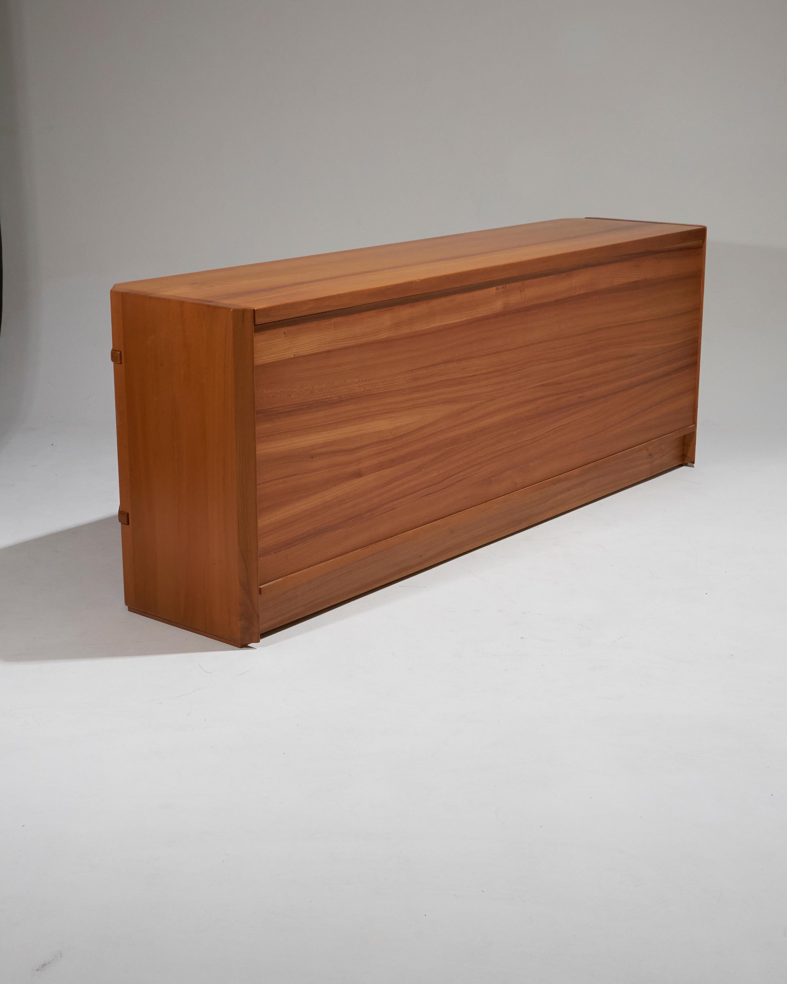 Solid Elm Sideboard, 1970s For Sale 2
