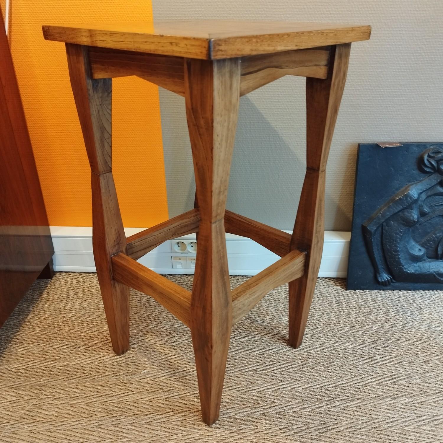 Mid-Century Modern Solid elm stand For Sale