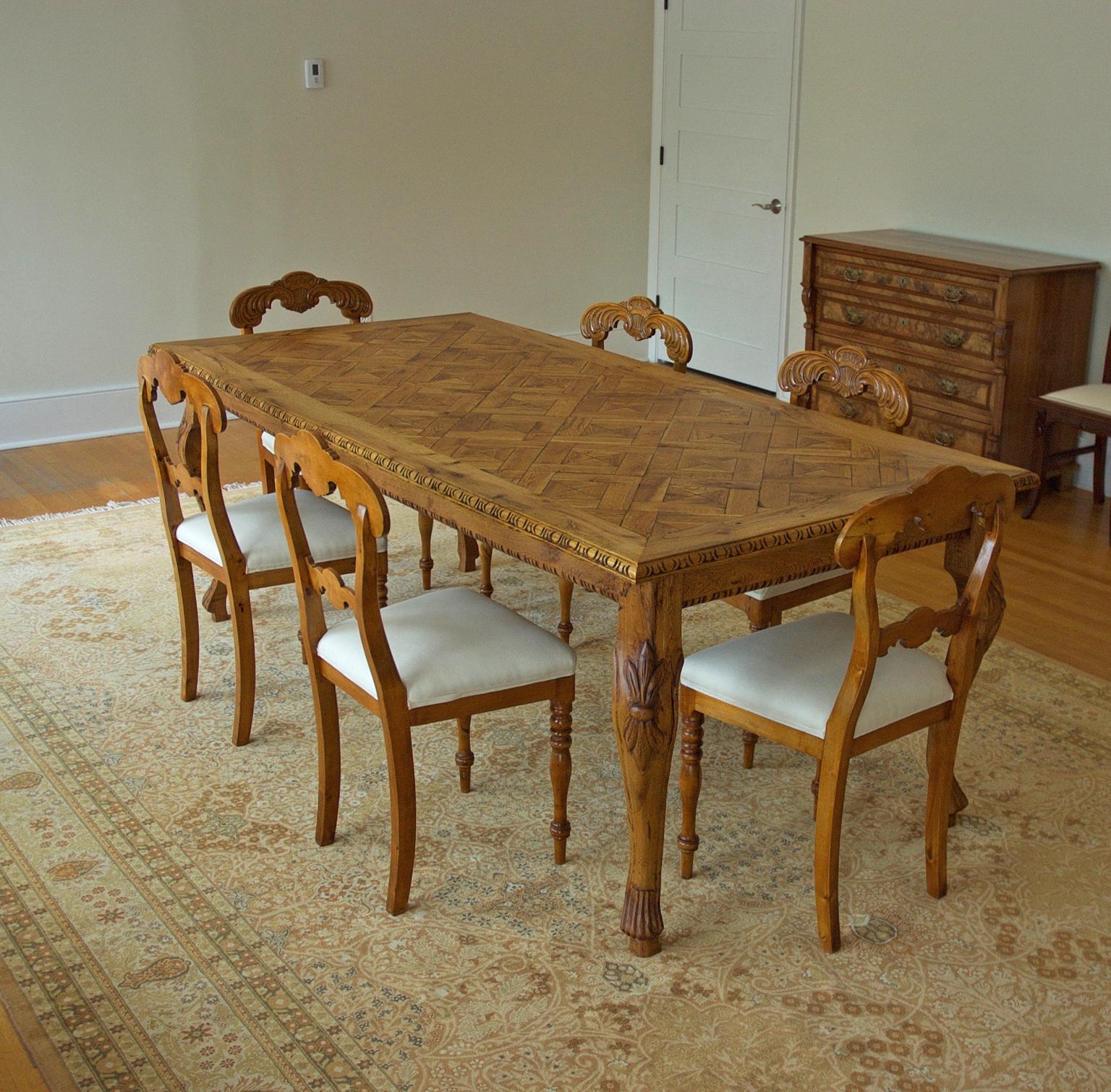 good european style dining tables