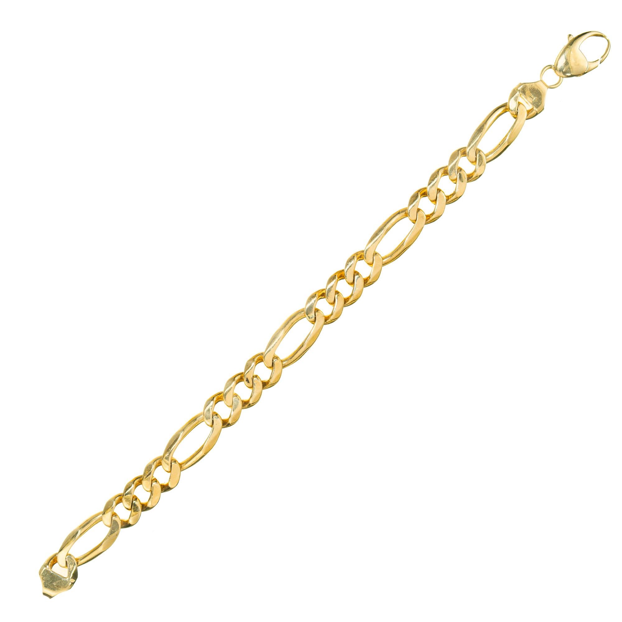 14k gold italian bracelet