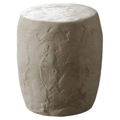 Solid Fluid Spackle Pod Stool in Ceramic and Hydrostone