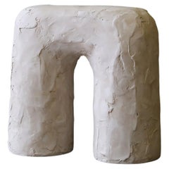 Solid Fluid Spackle Ceramic Stool by Hayden Richer