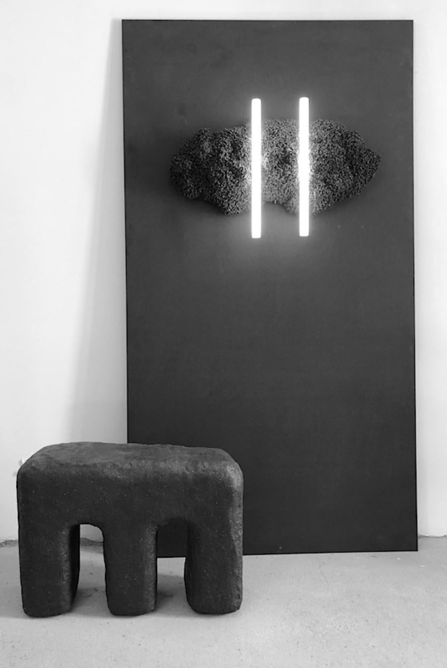 Molded Solid Formations No 5 Sculptural Lamp by Stine Mikkelsen