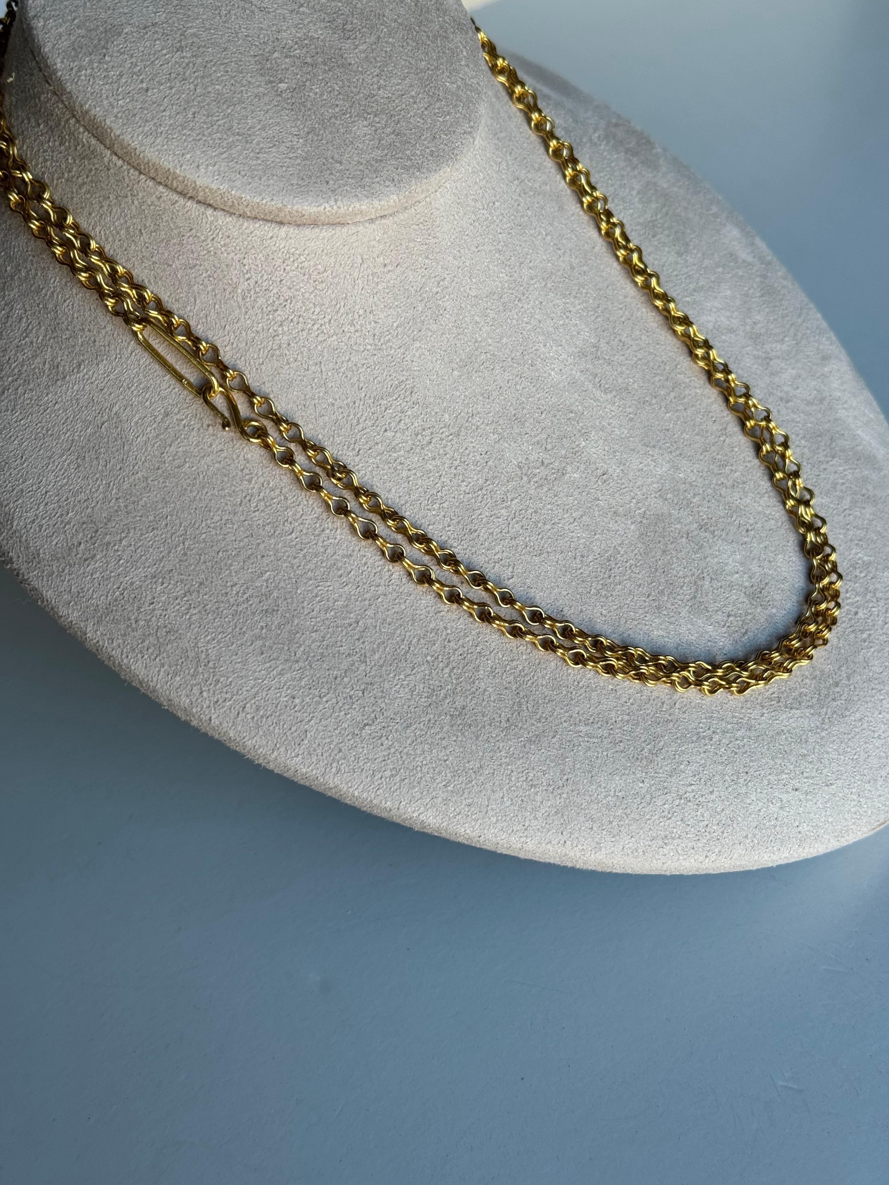 Cadena de oro macizo Griego clásico en venta