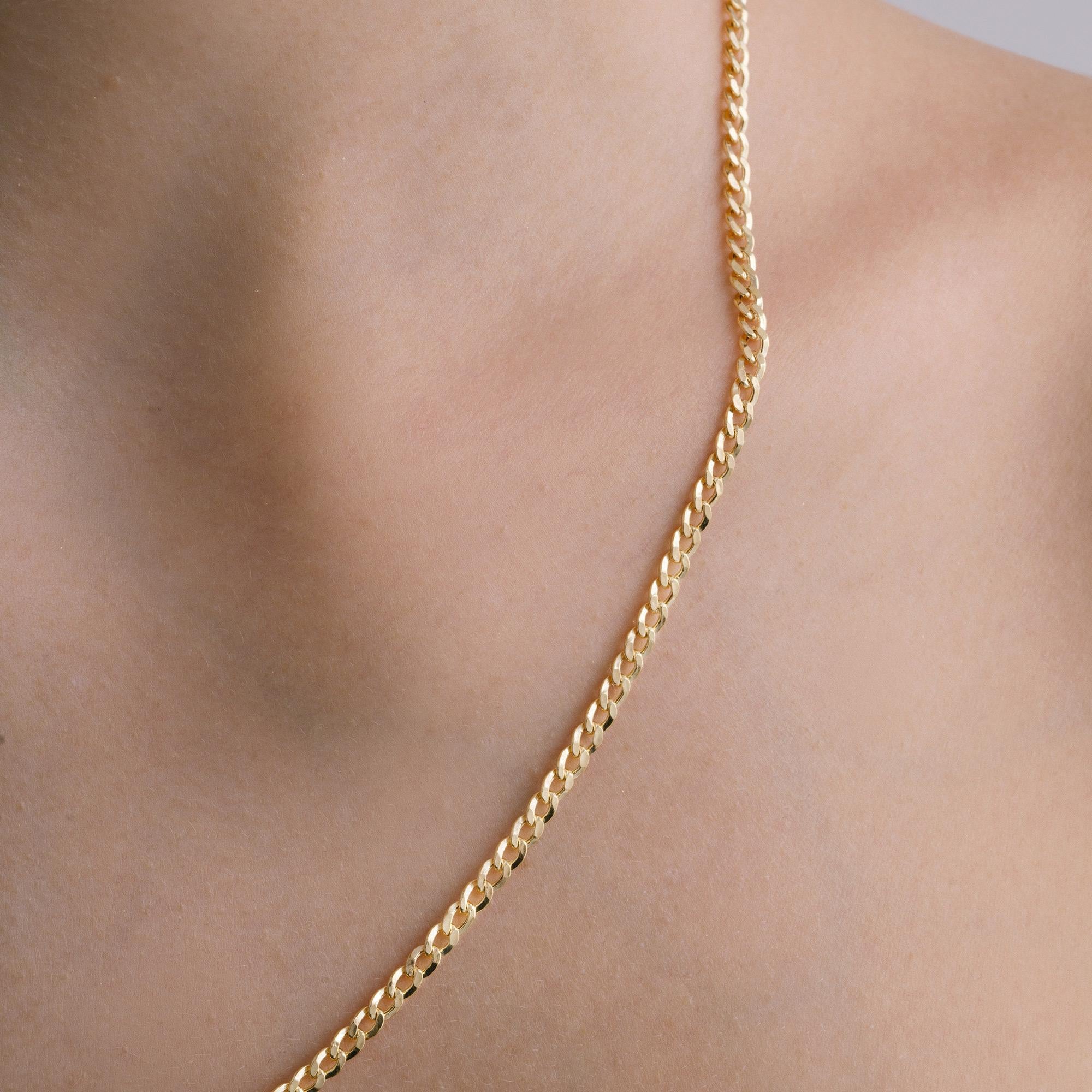 Exclusively crafted from genuine gold, Zelveti jewelry embodies purity and longevity. Available in 14 or 18 karat gold, Zelveti jewels are designed to whisper to your soul and carry forward your story across generations. The hallmark of 585 (14