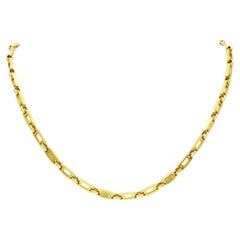 Solid gold Rolls Royce chain necklace in 18k gold, Solid gold chain necklace Solid gold Rolls Royce chain necklace in 18k gold, Solid gold chain necklace