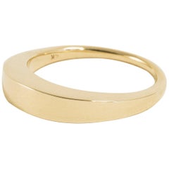 Solid Gold Square Ring Revolution